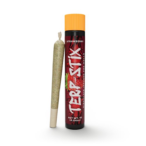 Terp Stix Tigers Blood (Indica) 1g Infused Pre-Roll