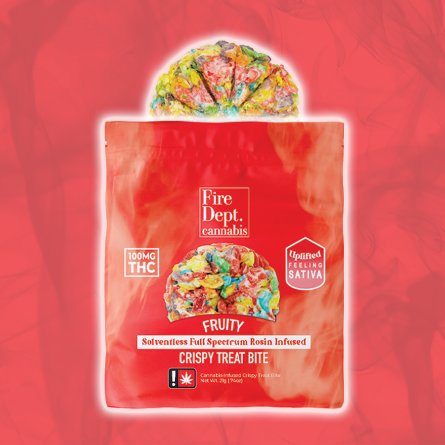 Sativa Fruity Crispy Treat | 100mg