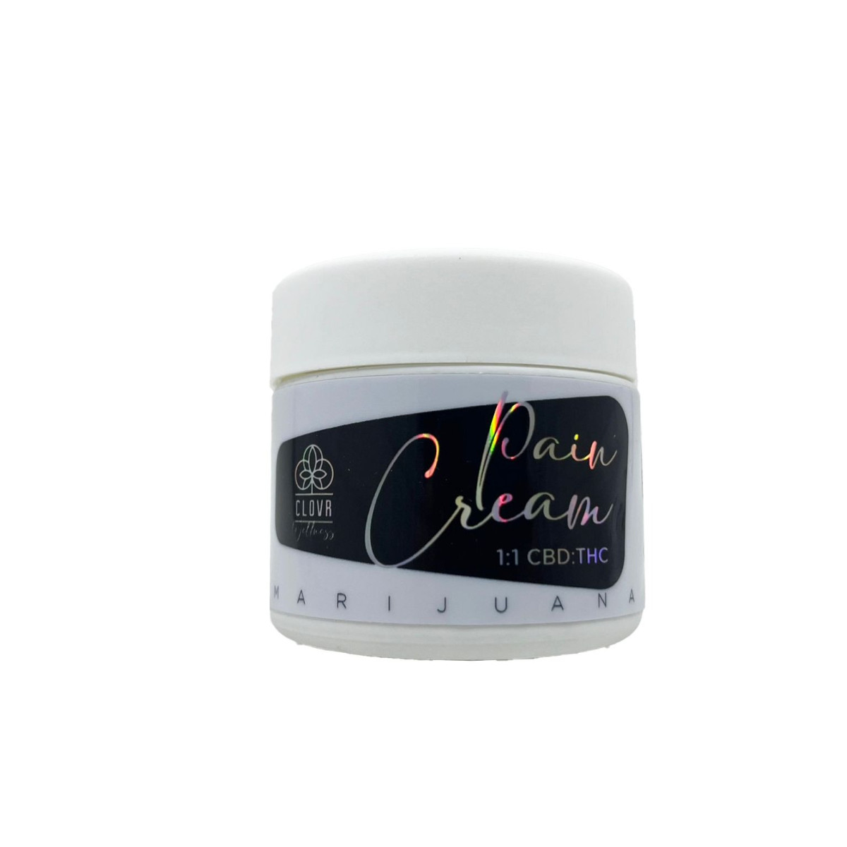 CLOVR | Pain Cream 1:1 THC:CBD | 100mg