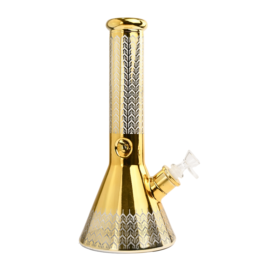 12" Infinity Loop Glass Bong w/ Gift Box | 7mm