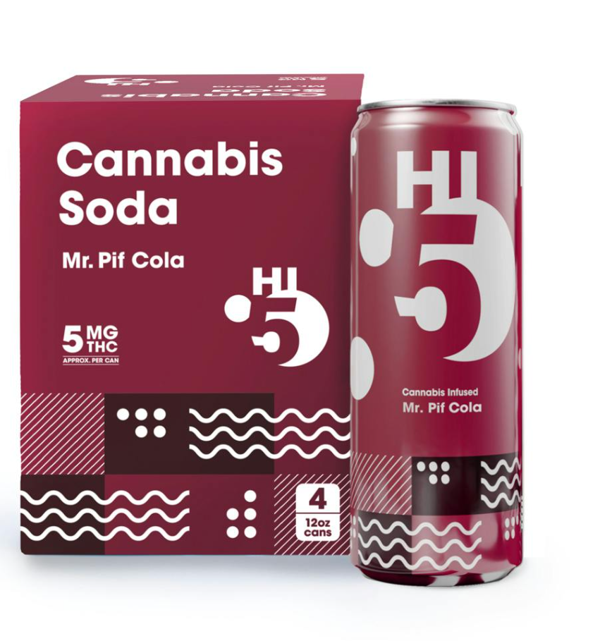 5mg 4PK Hi-5 Soda - Mr. Piff