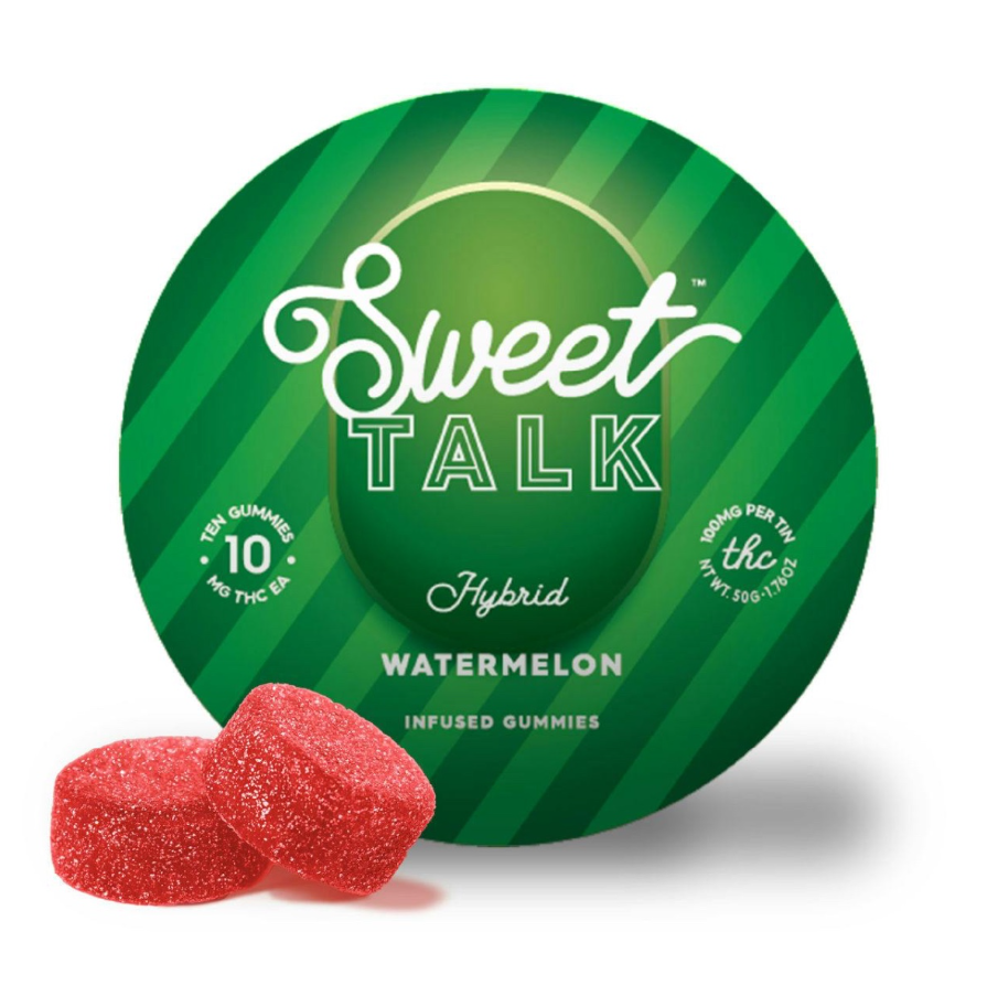 Ⓥ SWEET TALK Gummies 100mg: Watermelon 10pk