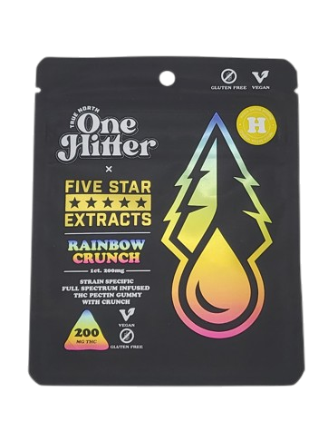True North | Full Spectrum | ONE HITTER | Rainbow Crunch | 1pc 200mg