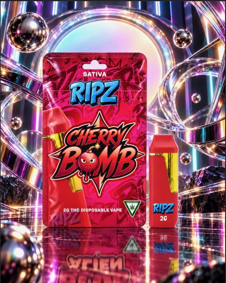 RIPZ | 2G Disposable | Cherry Bomb