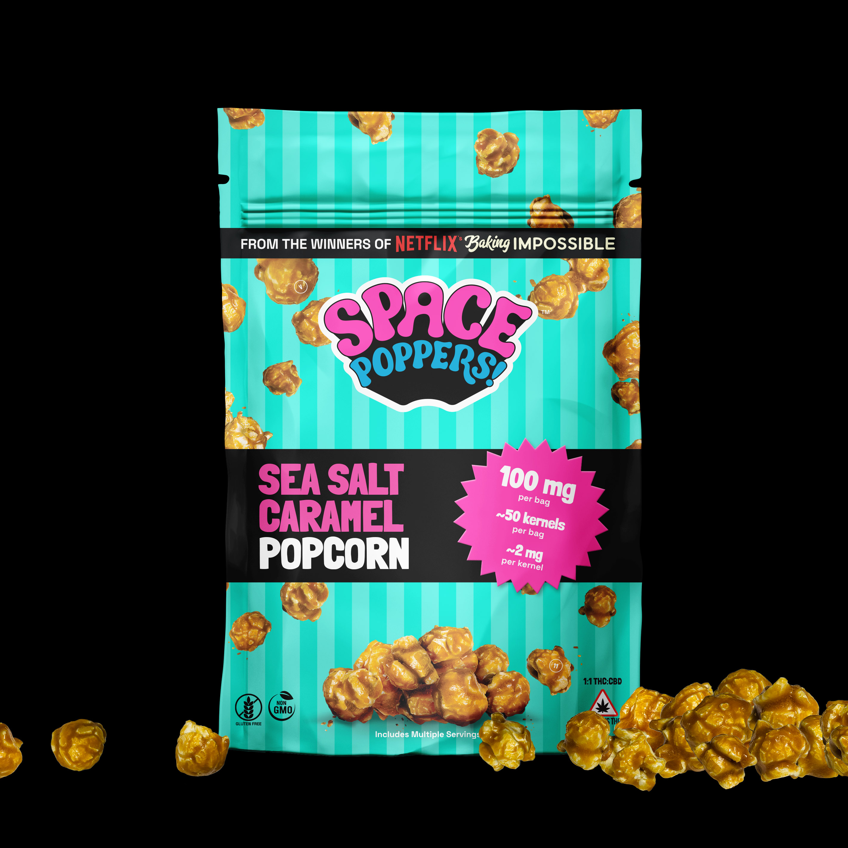 Sea Salt Caramel Popcorn | 1:1 | 100mg