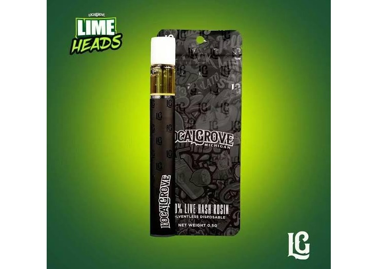 Local Grove Hash Rosin Disposable - Too Much Lime