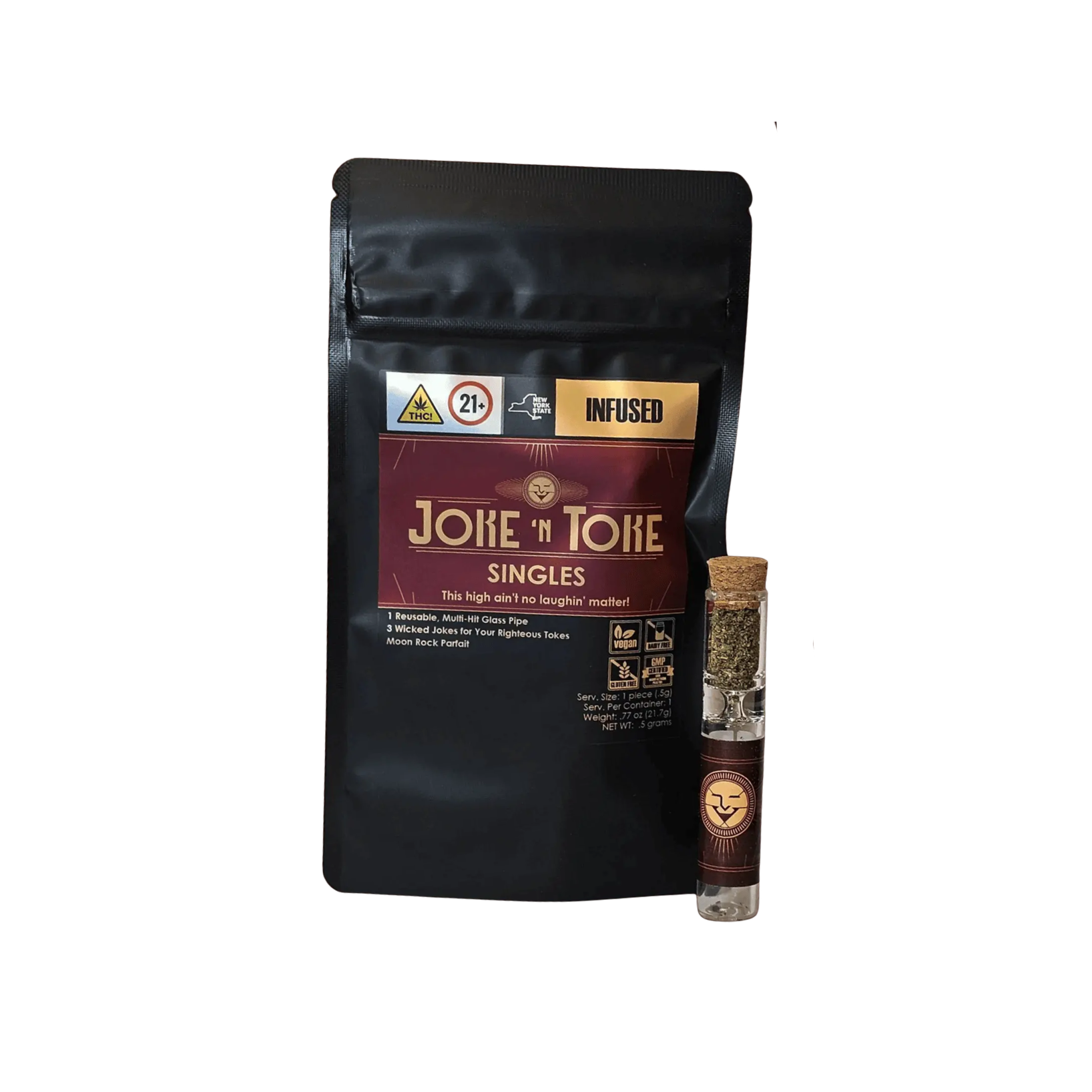 Purple Dream Infused Reusable Chillum  - .5g