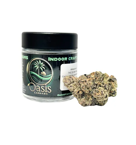 Indoor Flower Jar | White Runtz