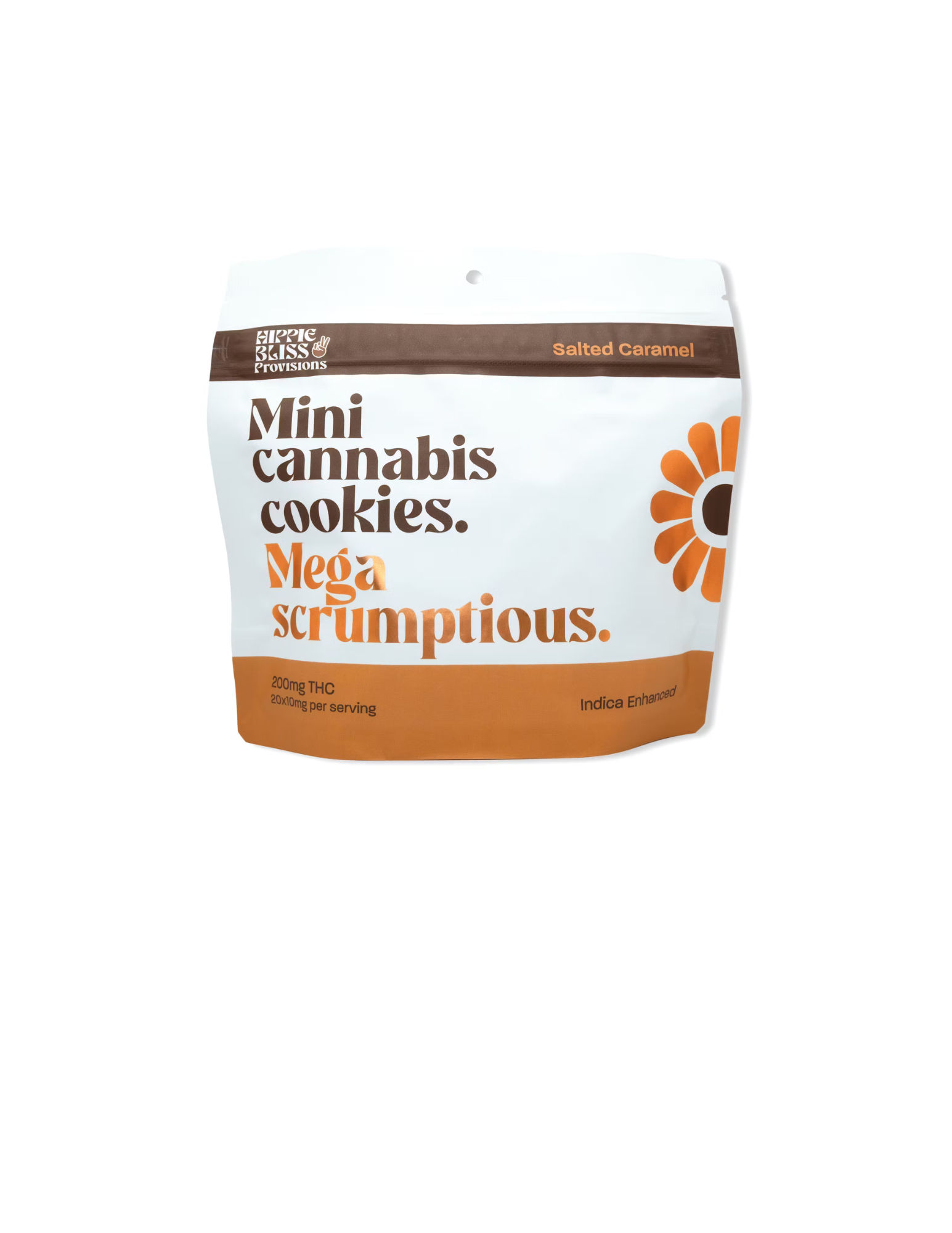 Edibles | Salted Caramel Cookies | 200mg | Hippie Bliss