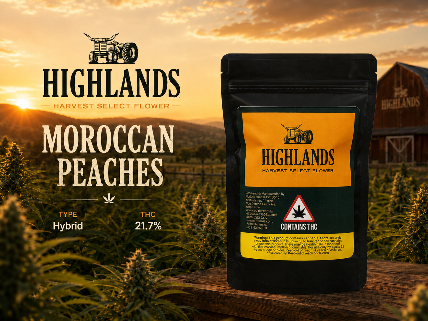 Moroccan Peaches - 3.5g in Woonsocket