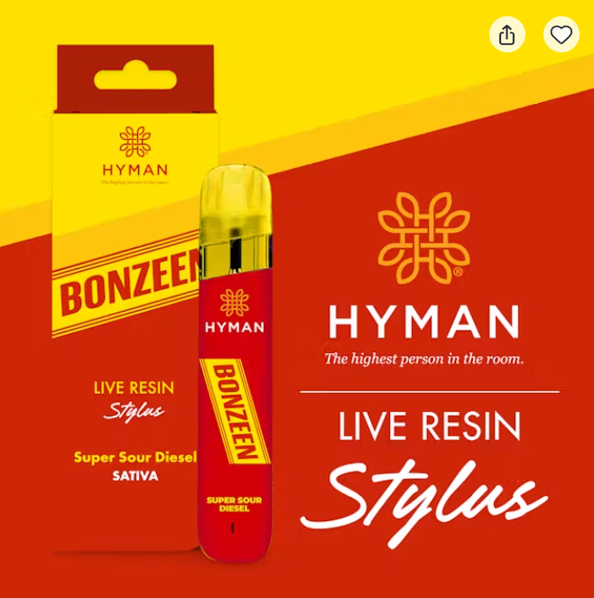 Bonzeen | Live Resin Stylus Disposable | 1g | Sativa