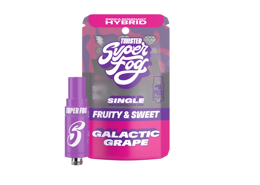 Mfused Super Fog - Galactic Grape Twisted Cart - 1g