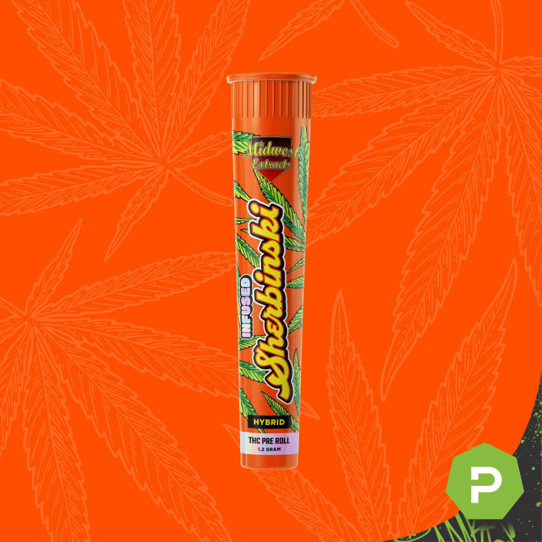 Midwest Extracts | 1.2g Infused Pre-Roll | Sherbinski