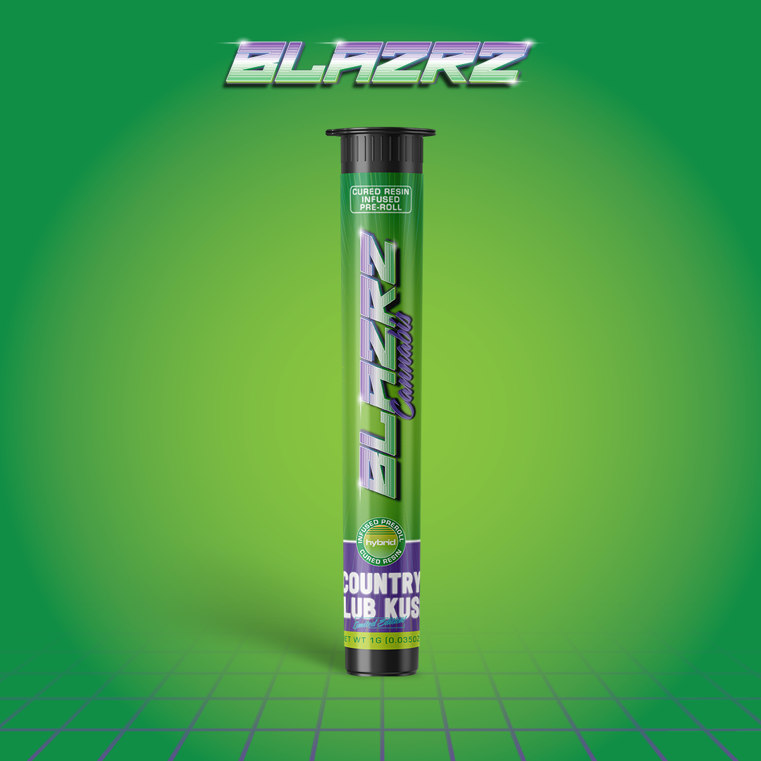 Blazrz Infused Pre Roll   Country Club