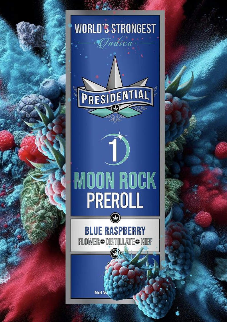 Moon Rock Pre-Roll | Blue Raspberry