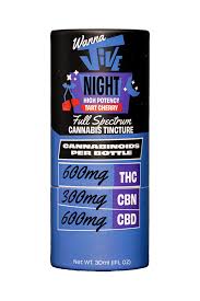 WannaJive | Nighttime Tincture | Full Spectrum | .6g by WannaJive - flower cannabis product