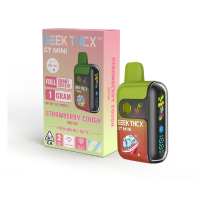 GEEK THCX Strawberry Cough Sativa All-in-one