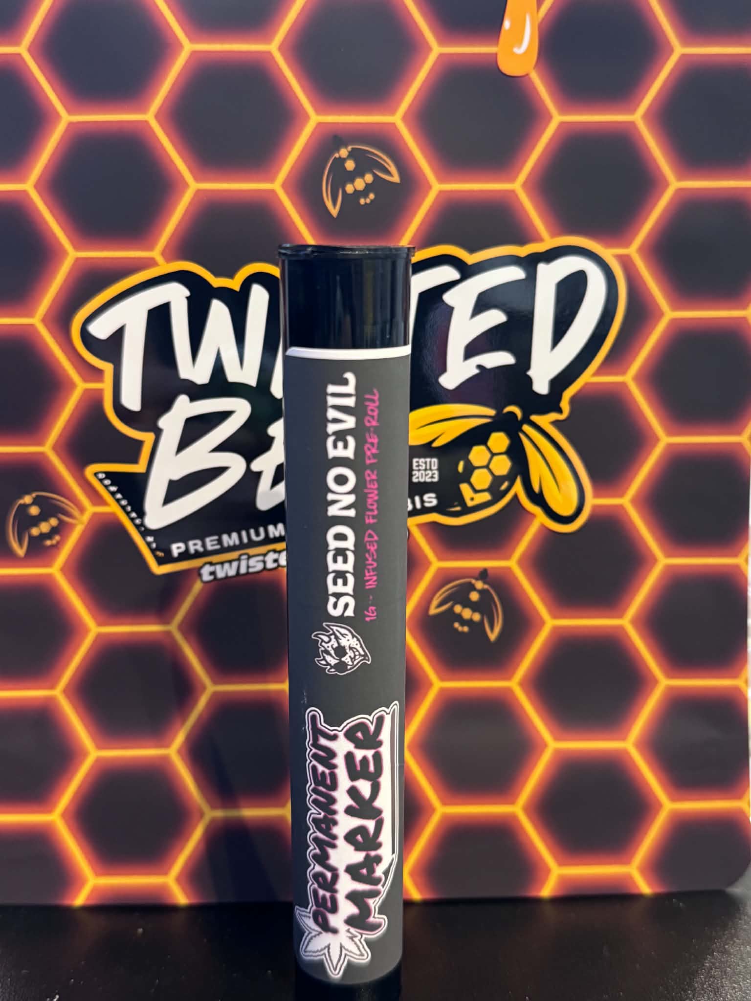 The Good Mitten | Permanent Marker | Rosin Infused Pre-Roll | 1g | Indica
