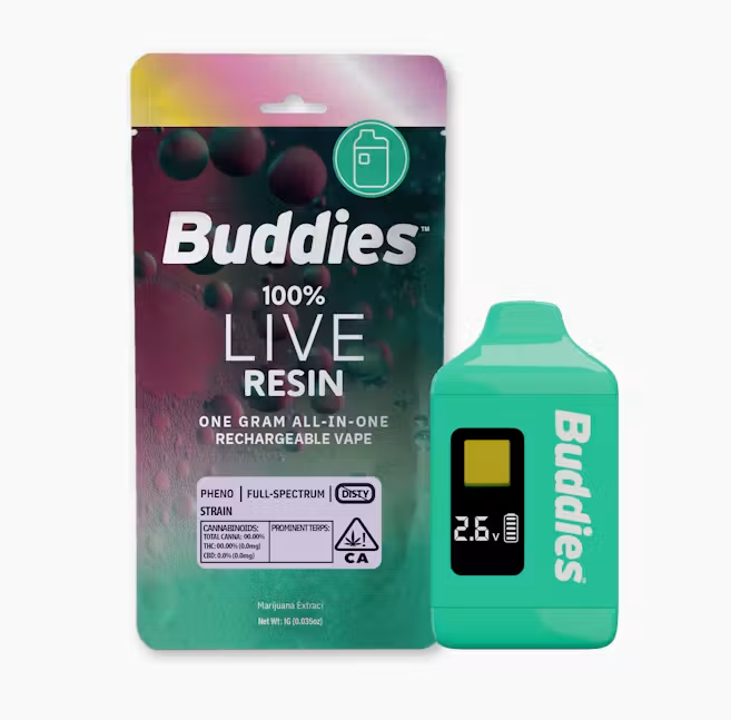 Buddies | Gmo Live Resin All In One | 1g