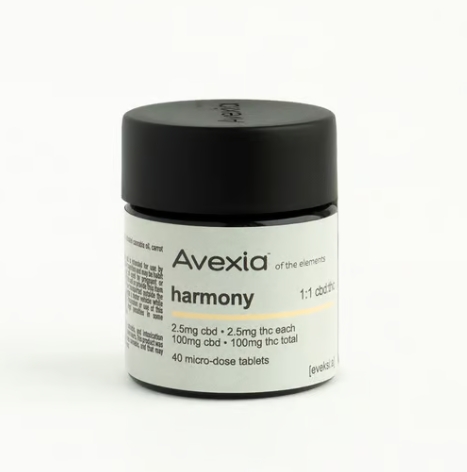 AVEXIA Tab 100mg: Harmony 1:1 THC:CBD 40pc