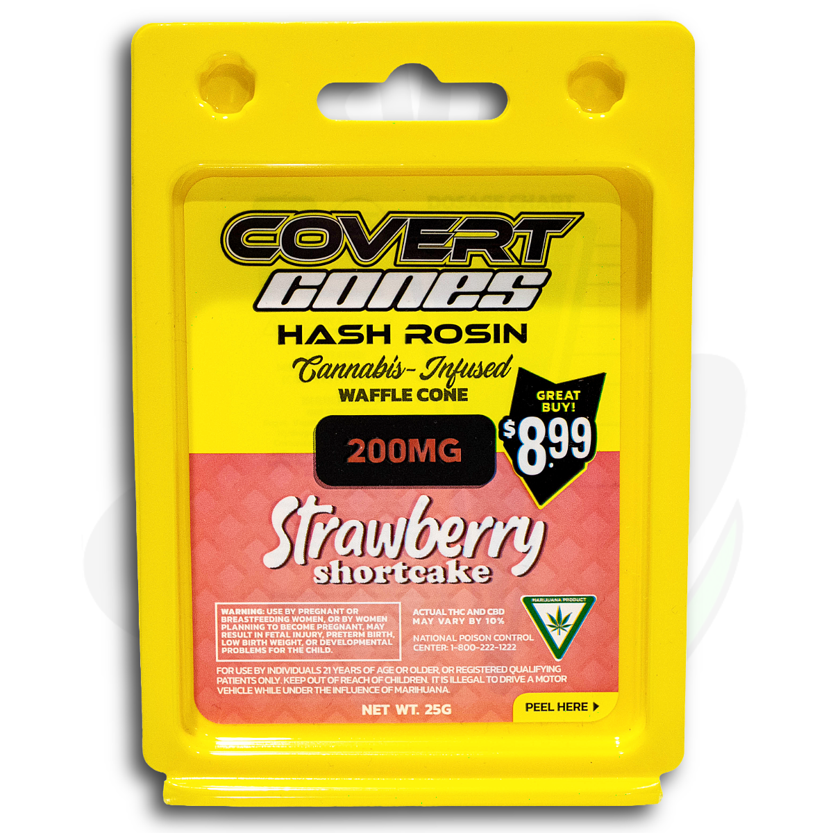 Strawberry Shortcake | 200MG Hash Rosin Cones