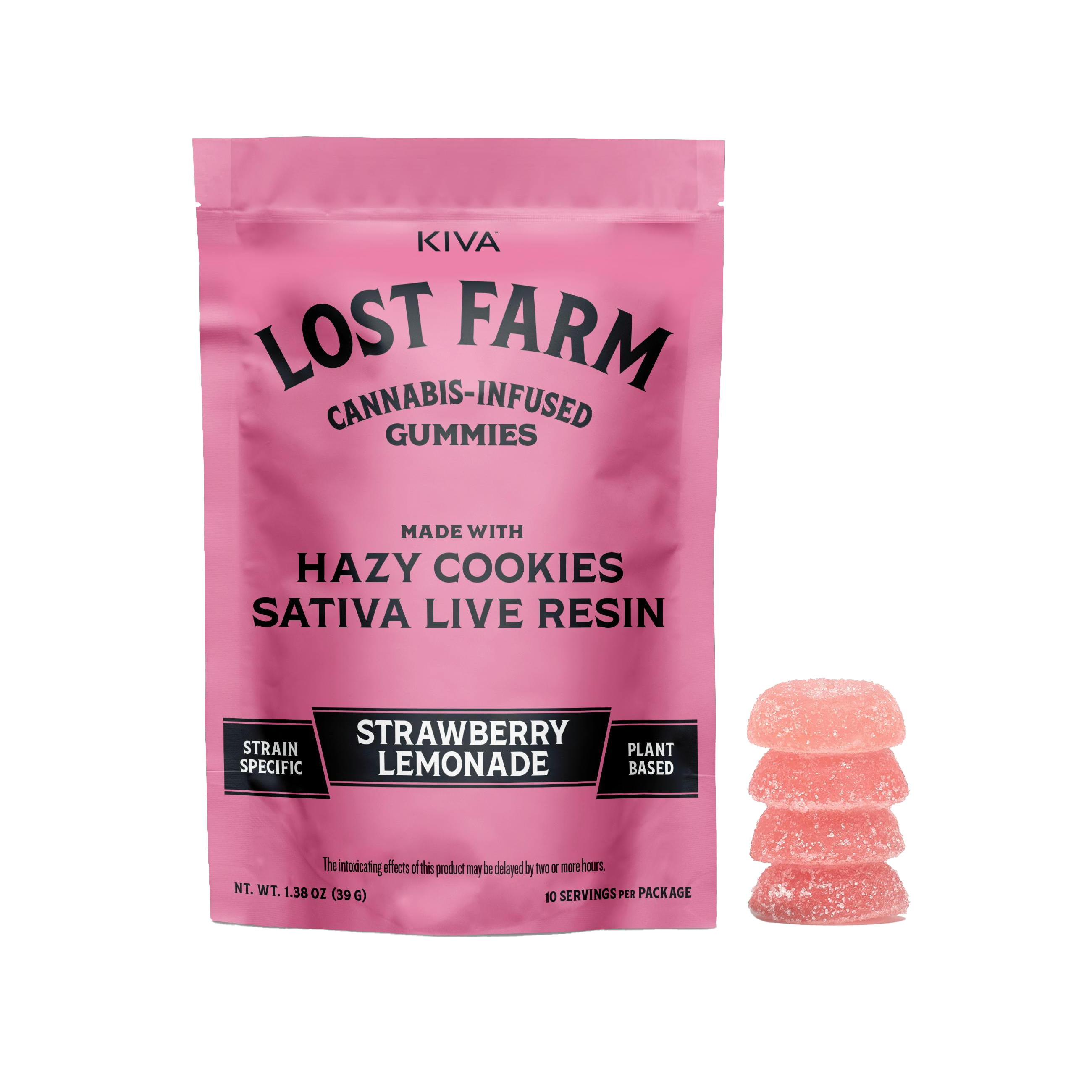 Hazy Cookies x Strawberry Lemonade | Gummies | Live Resin | 100MG