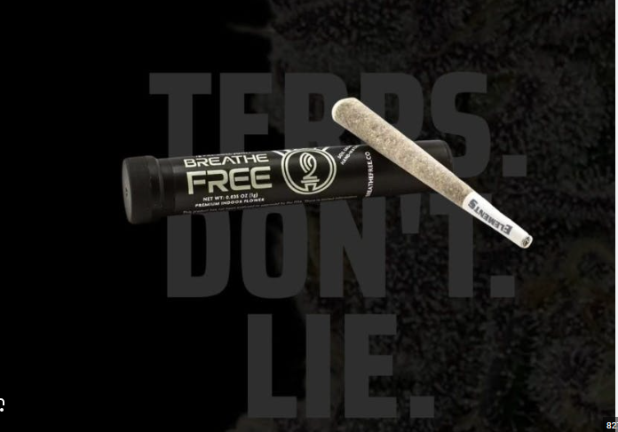 Breathe Free - Crunch Berriez - Pre-Roll - 1g product photo