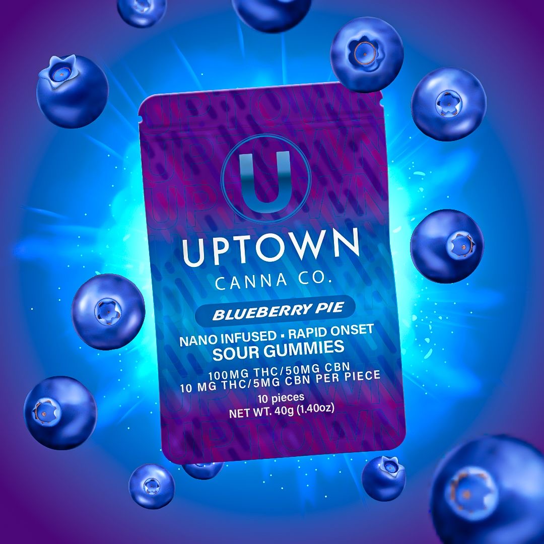 Gummies Blueberry Pie Thc Cbn