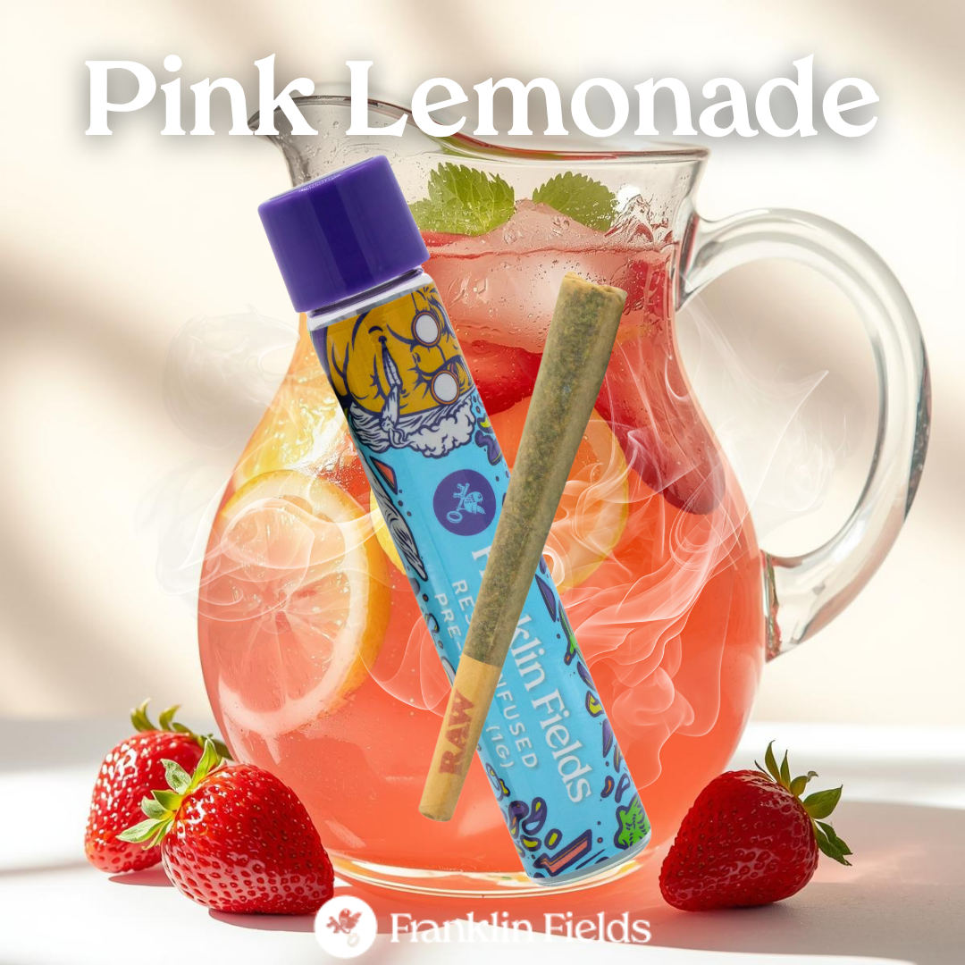 FRANKLIN FIELDS | 1G RESIN INFUSED PRE ROLL | PINK LEMONADE
