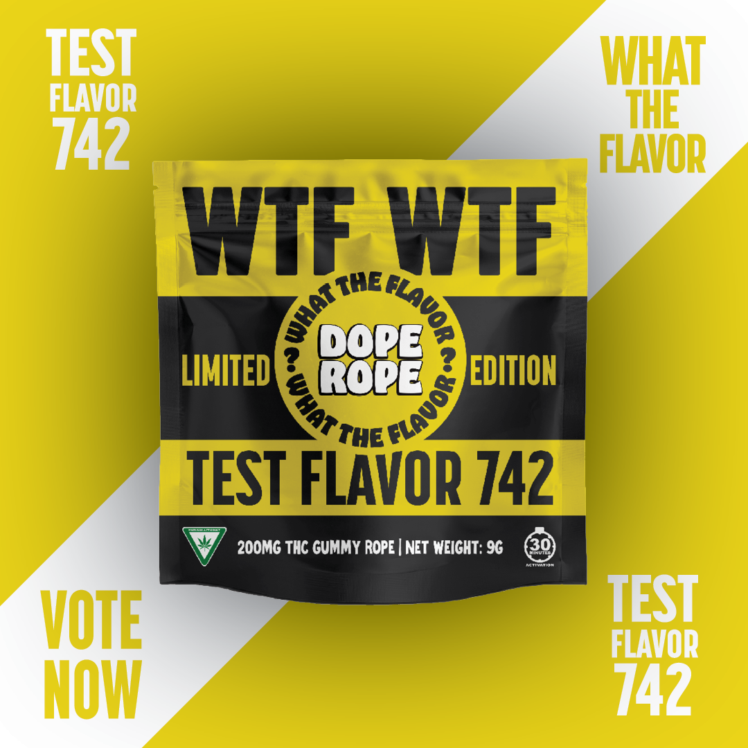 Dope Rope | 200mg Gummies | Test Flavor 742