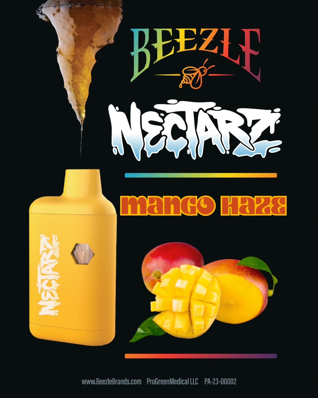 Beezle Nectarz Disposable (1g) Mango Haze