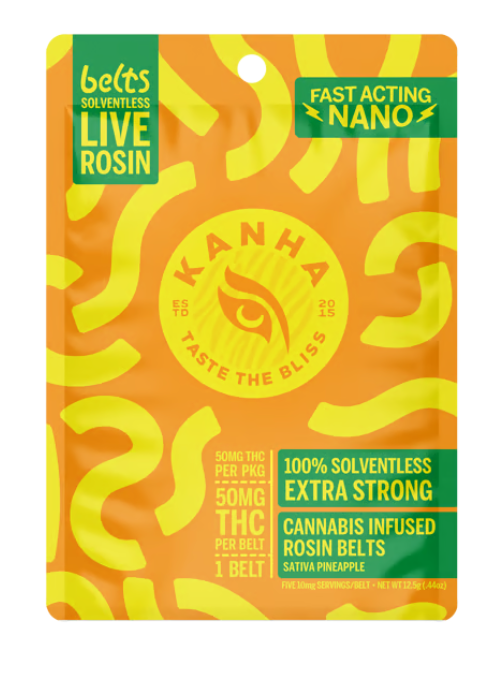 Kanha Pineapple 1pk 50mg Rosin Belt