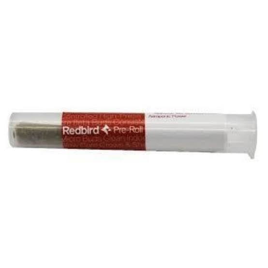 Redbird Raspberry Dosidos (Indica) 1g Pre-Roll