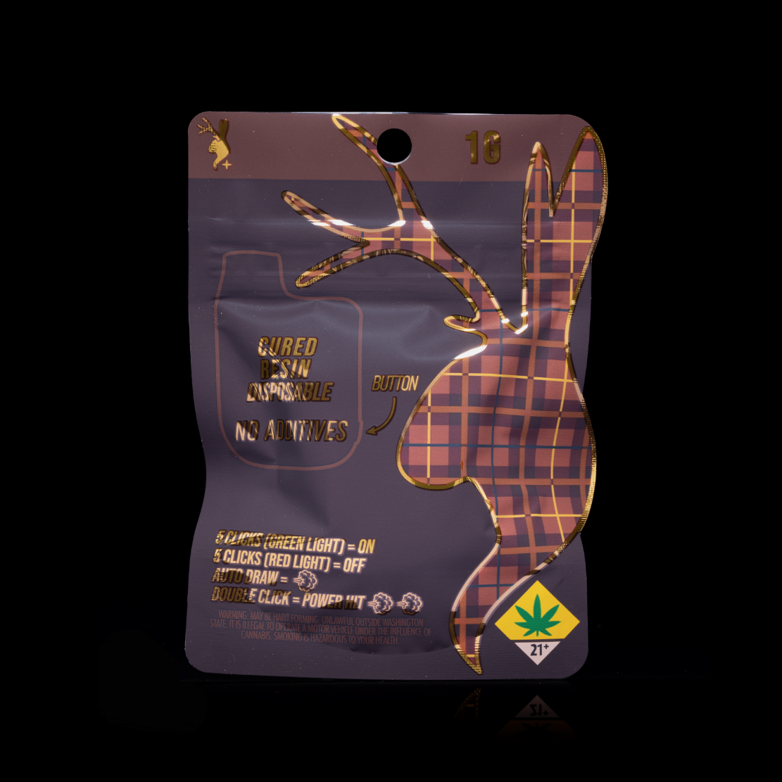 White Girls Cured Resin Disposable