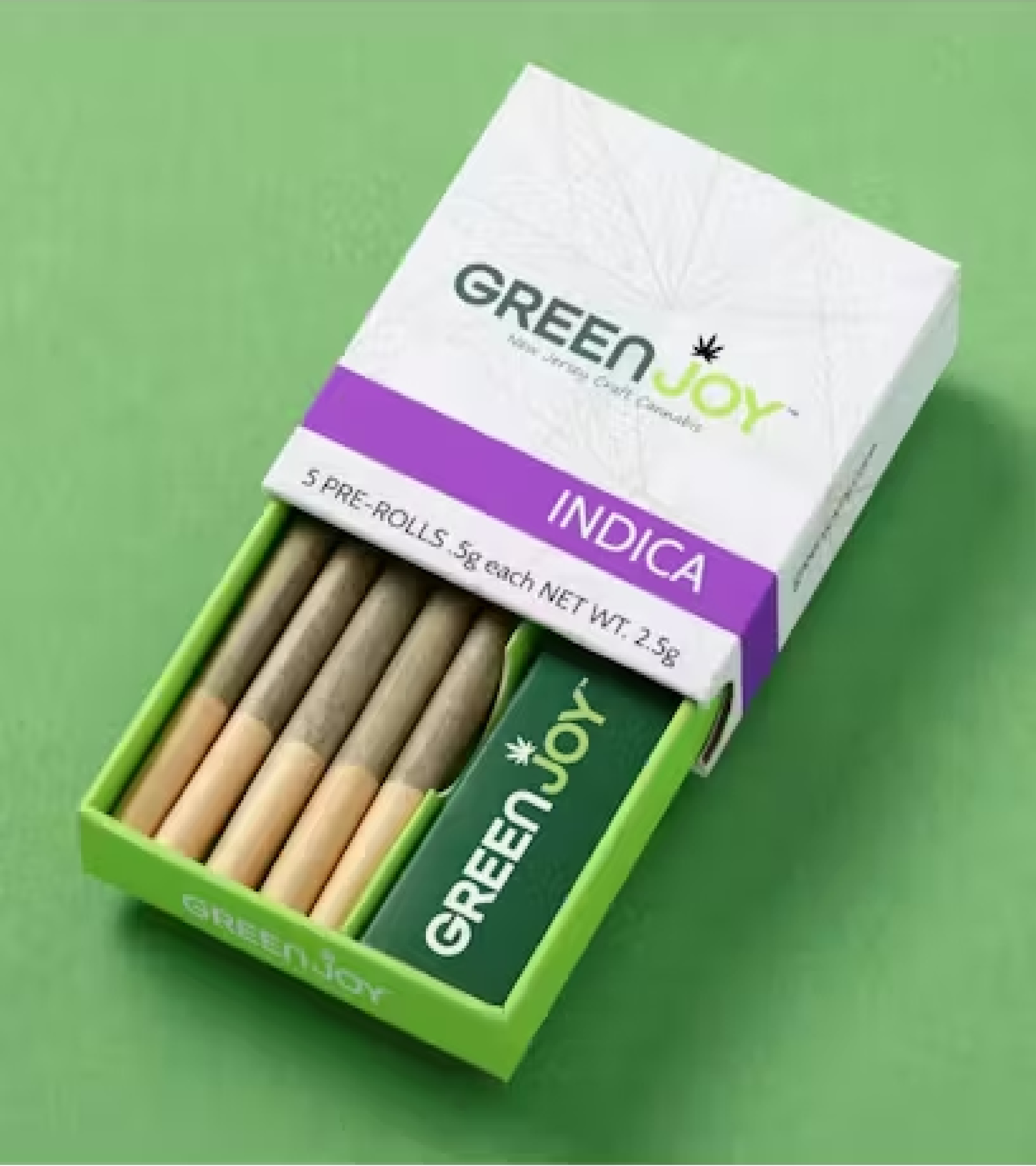 Ice Cream Cake - 2.5g/5pk - Green Joy (Indica Hybrid)