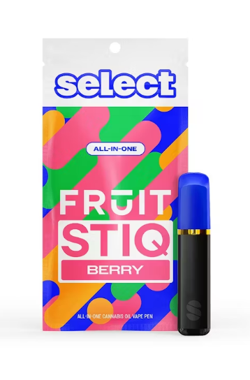 SELECT FRUIT STIQ BLACKBERRY BLAST DISPOSABLE 1G