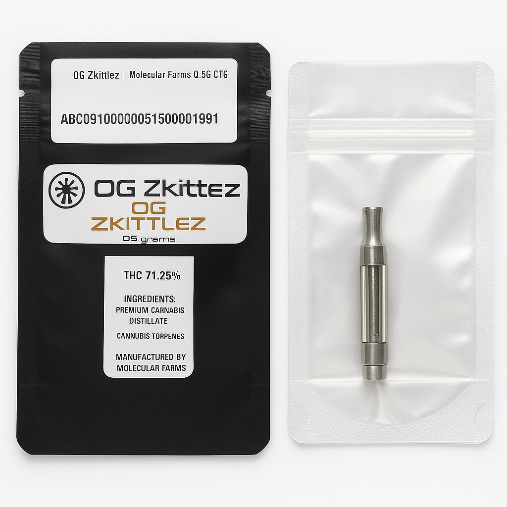 Moleculer Farms | OG Zkittlez  | Cartridge