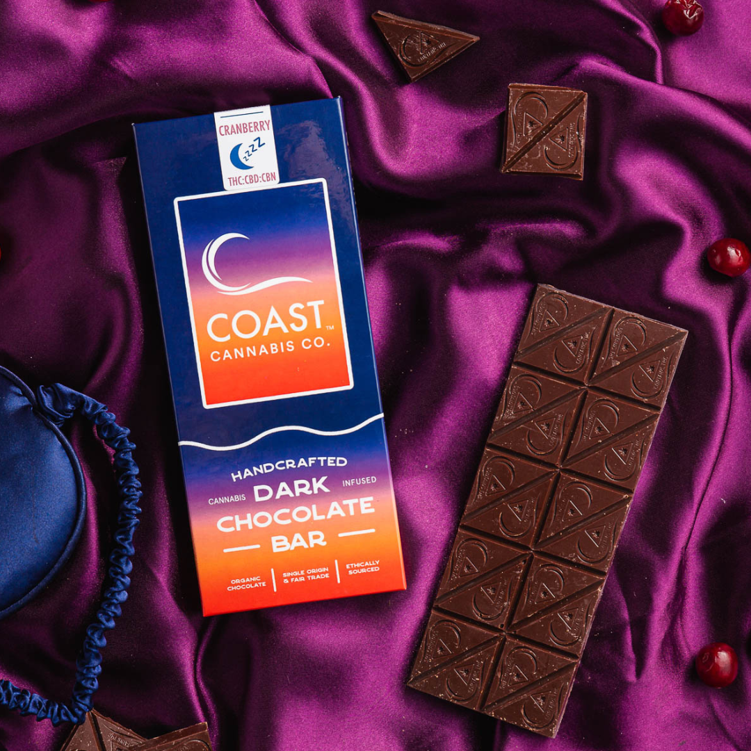 Sleep Cranberry Dark Chocolate Bar