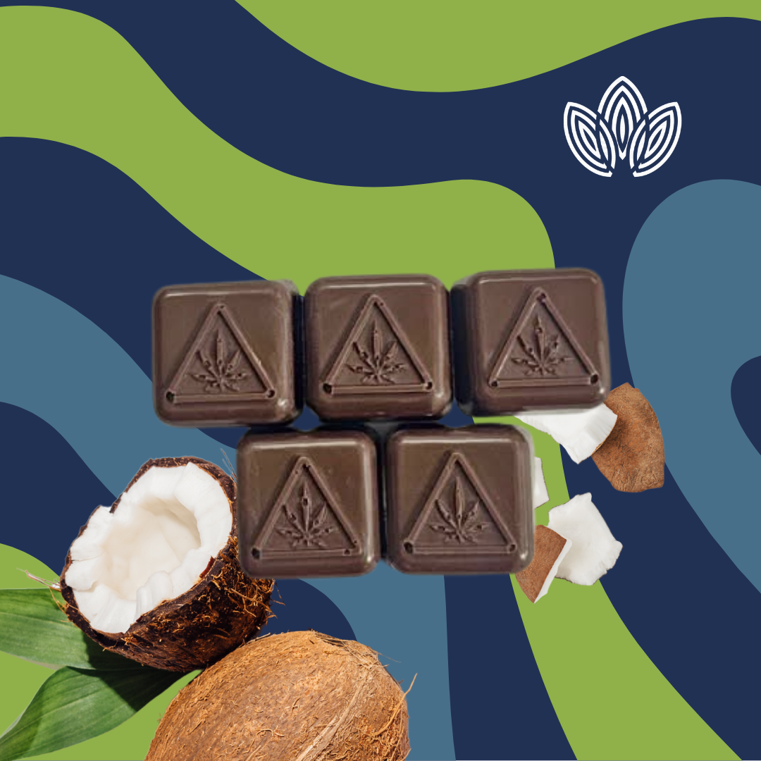 Dark Chocolate Delights 10pk 100mg
