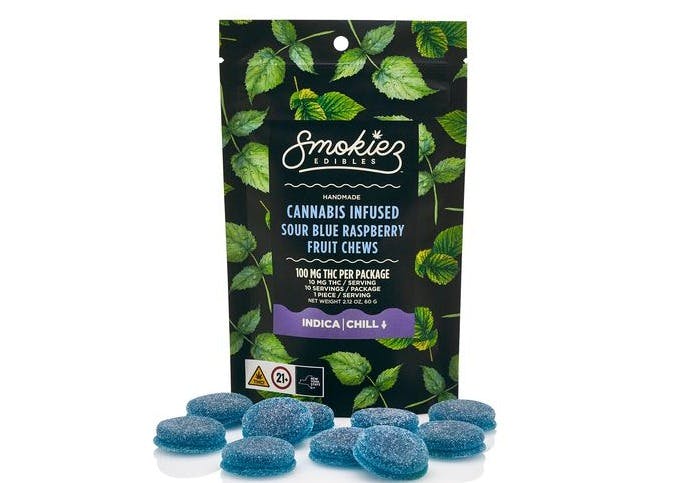 Sour Blue Raspberry 10 Piece