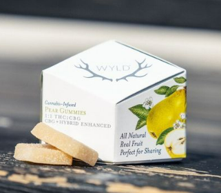 Wyld - Gummies - CBG - 1:1 Pear - 100mgTHC/100mgCBG