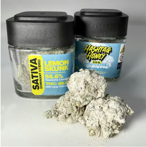 Hashtag Honey | Snowballz | Lemon Skunk (SH) | Flower | 3.5g