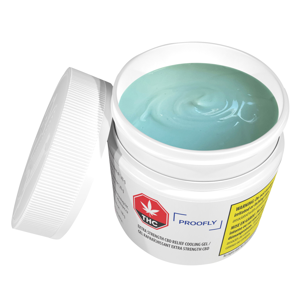 Proofly - Extra Strength CBD Relief Cooling Gel - 100g