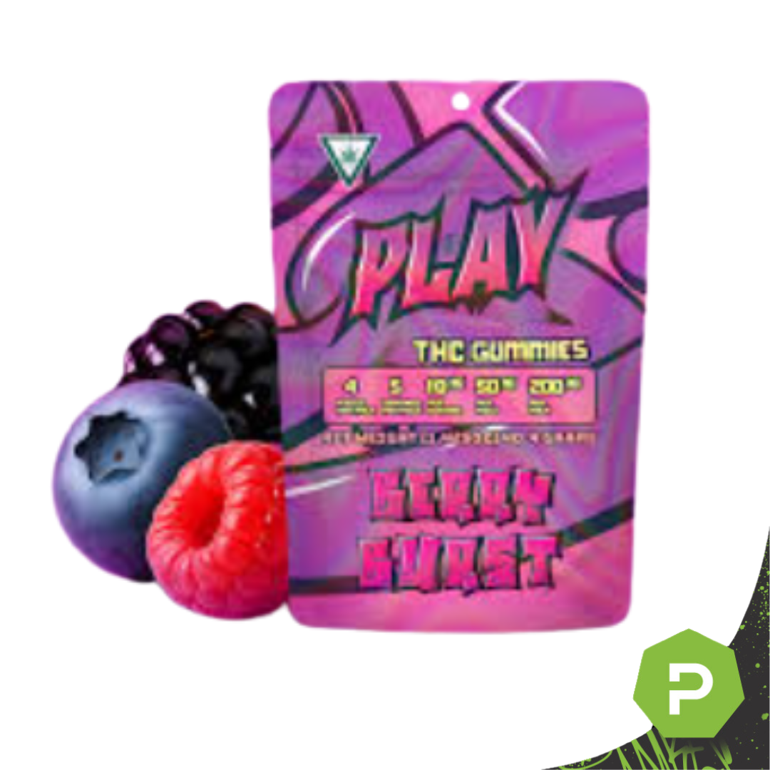 PLAY | 200mg Gummies | Berry Burst