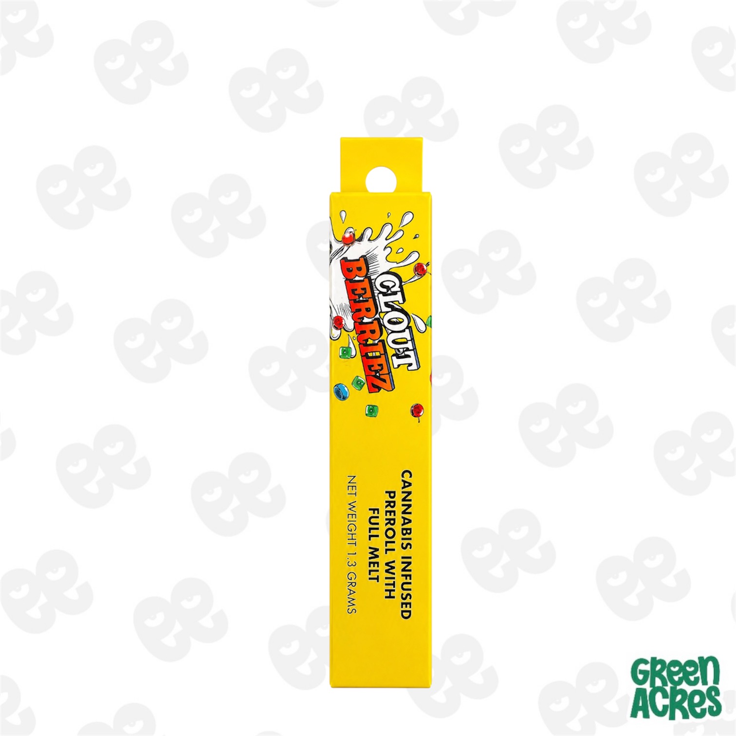 Clout King: Clout Berriez 1.3G Full Melt Infused Preroll