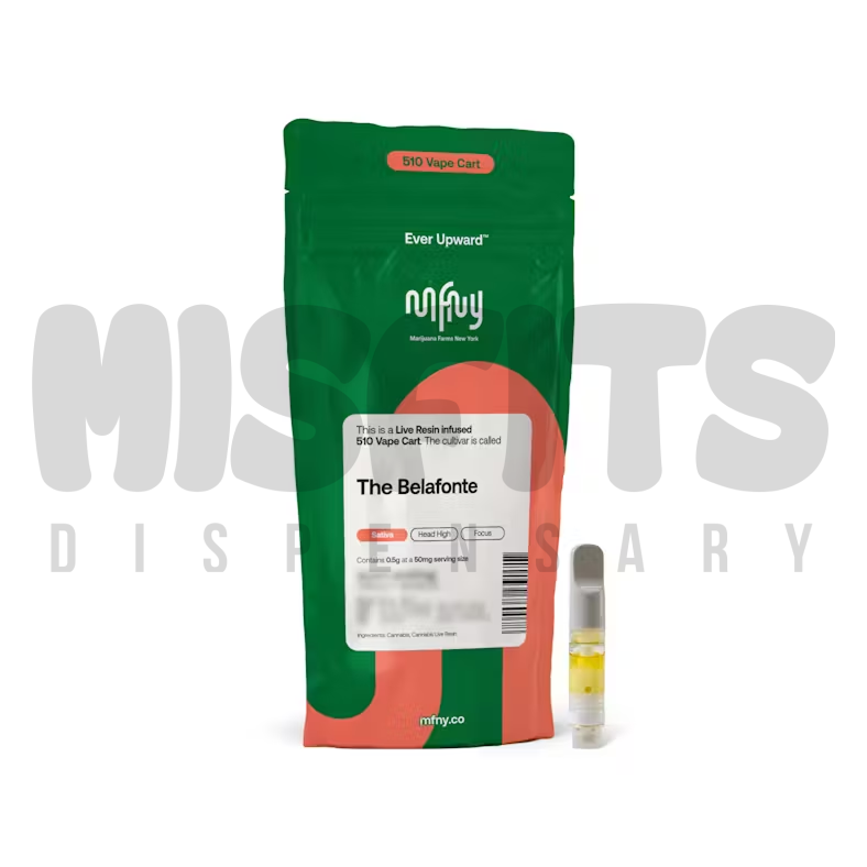 MFNY | The Belafonte | Live Resin 510 Cartridge | .5g