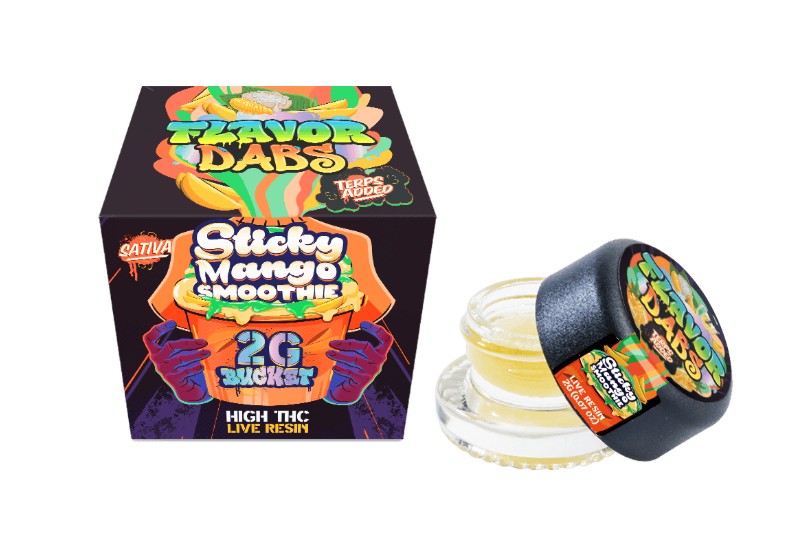 Loud And Clear: Sticky Mango Smoothie Flavor Dabs