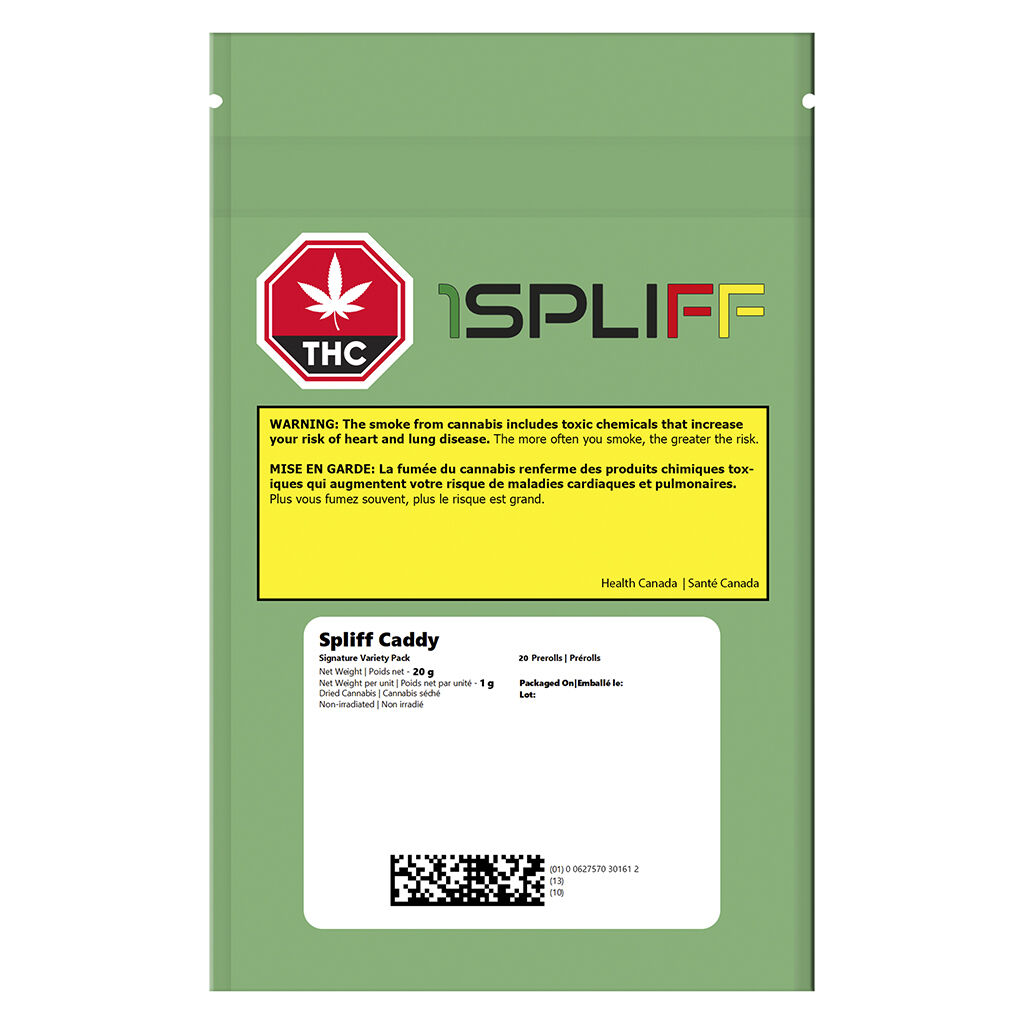 Spliff Caddy Pre-Roll | 20x1g
