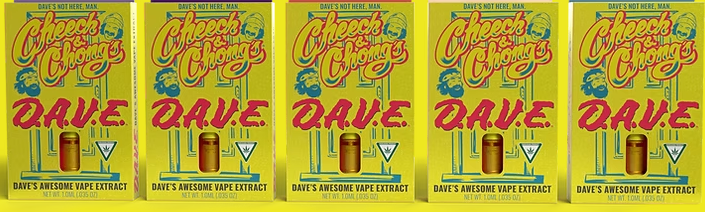 CHEECH & CHONG - D.A.V.E. - SOUR JACK - VAPE CART