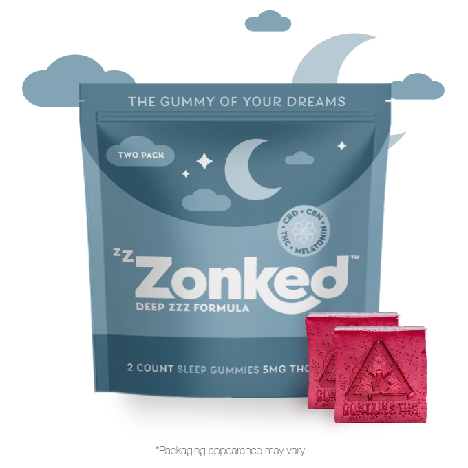 Tutti Frutti 1:1:1 THC:CBD:CBN | Zzzonked | Gummies (10mg - 2 Pack)